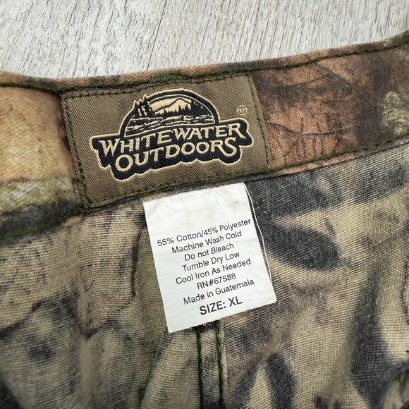 Vintage White Waters Outdoor Camo Cargo Pants Men's XL Camouflage Hunting y2k - Picture 4 of 9